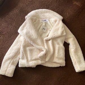 White Sherpa jacket small